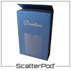 DonationPod™ Single-use Donations Container