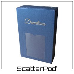 DonationPod™ Single-use Donations Container