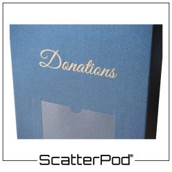 DonationPod™ Single-use Donations Container