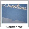 DonationPod™ Single-use Donations Container