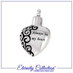 ECN01 Silver Always in my Heart Eternity Collection™ Necklace