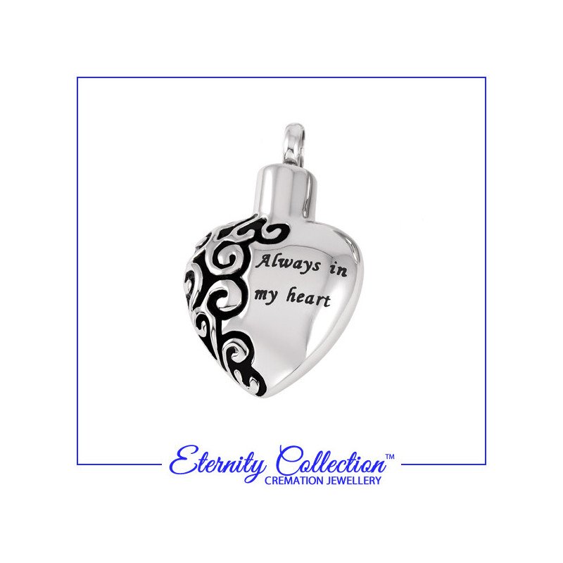 ECN01 Silver Always in my Heart Eternity Collection™ Necklace