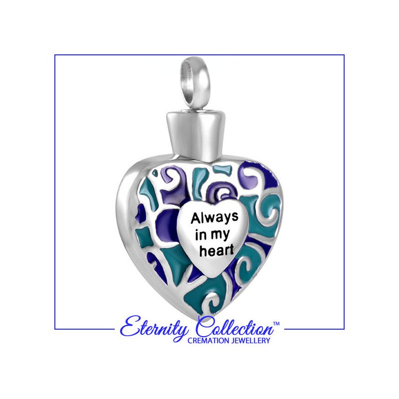 ECN02 Colourful Always in my Heart Eternity Collection™ Necklace