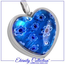 ECN03 Blue Flowers Eternity Collection™ Necklace