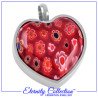ECN04 Red Flowers Eternity Collection™ Necklace
