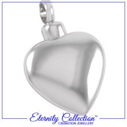ECN05 Silver Heart Eternity Collection™ Necklace
