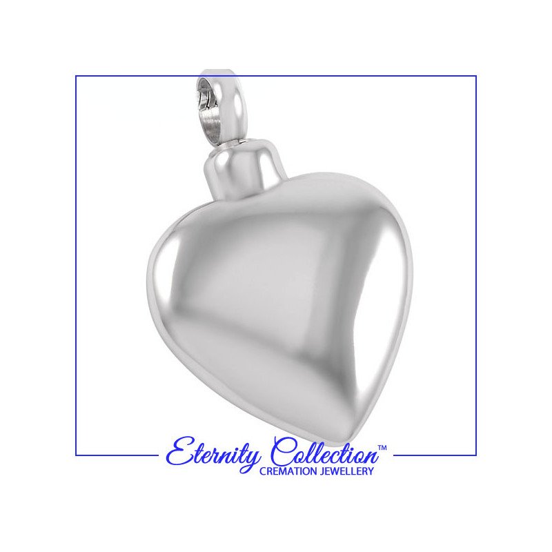 ECN05 Silver Heart Eternity Collection™ Necklace