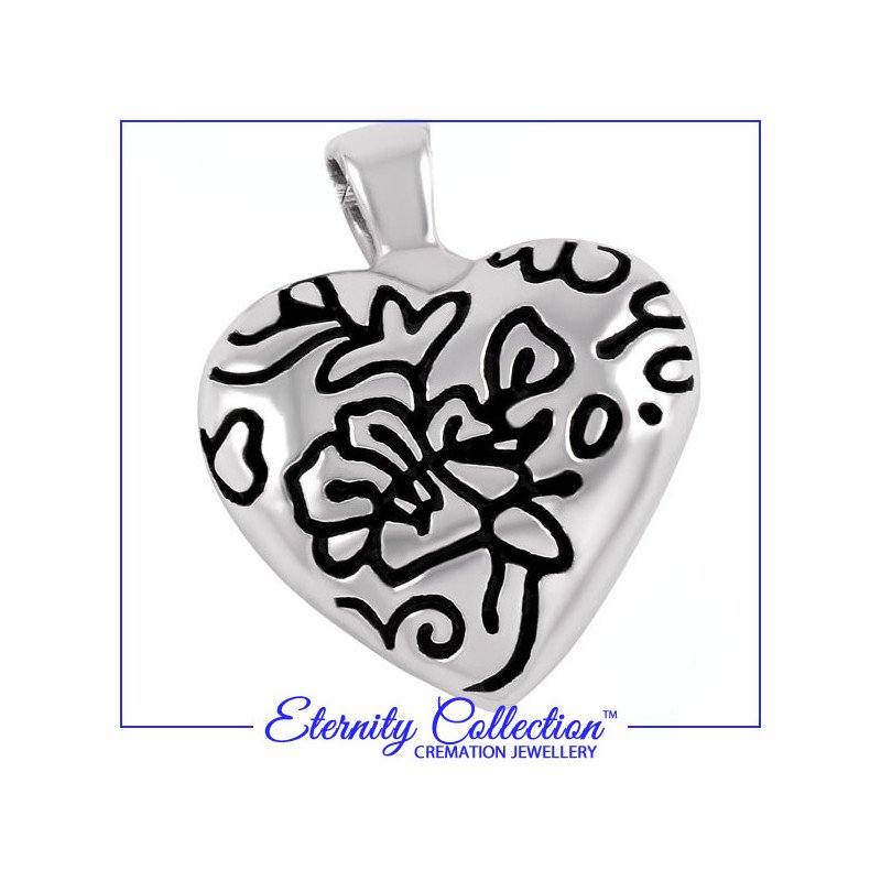 ECN06 Flower Heart Eternity Collection™ Necklace