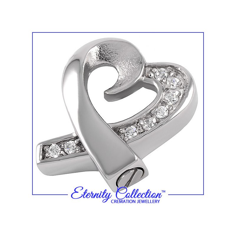 ECN08 Sparkling Heart Eternity Collection™ Necklace