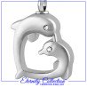 ECN17 Dolphin Heart Eternity Collection™ Necklace