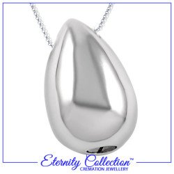 ECN21 Silver Teardrop Eternity Collection™ Necklace