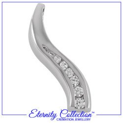 ECN22 Sparkling Curve Eternity Collection™ Necklace