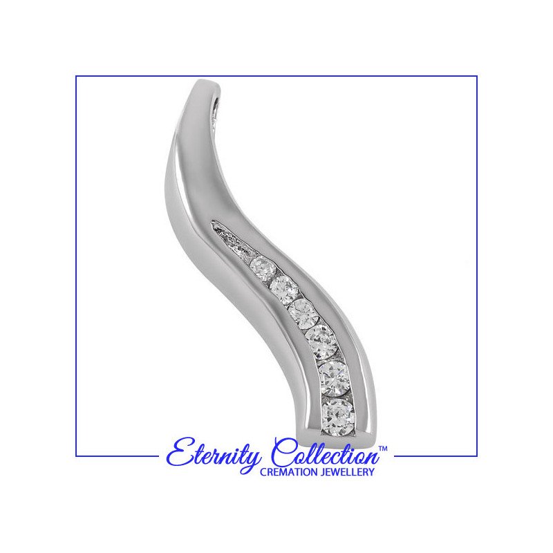 ECN22 Sparkling Curve Eternity Collection™ Necklace
