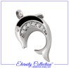 ECN24 Sparkling Dolphin Eternity Collection™ Necklace