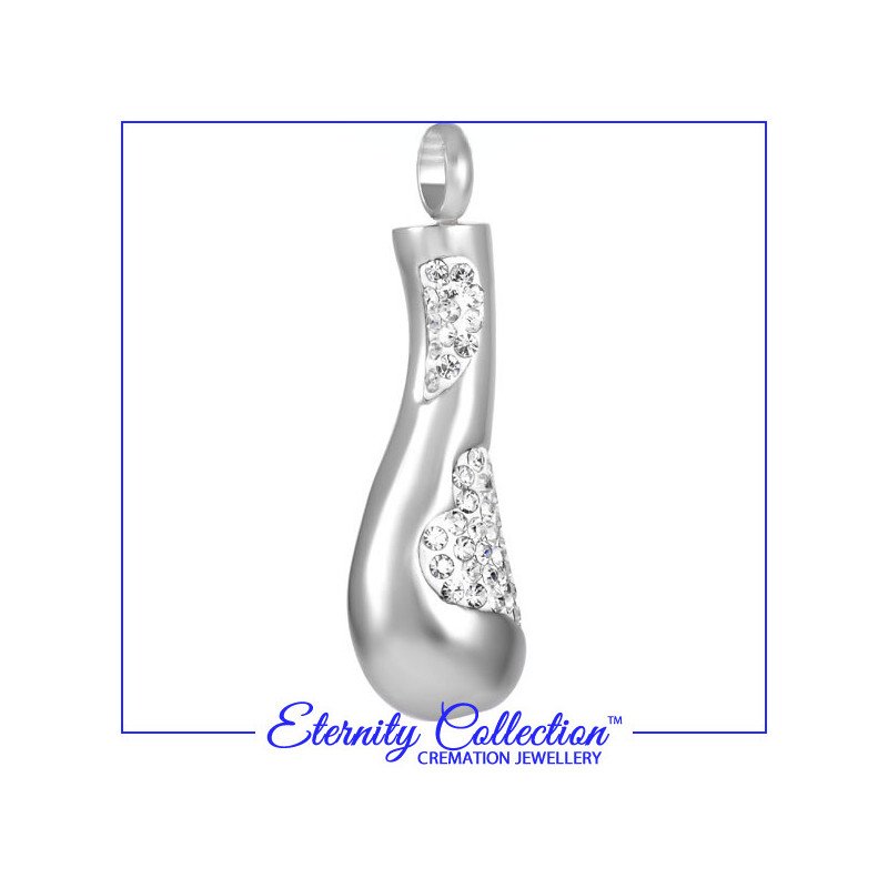 ECN25 Sparkling Droplet Eternity Collection™ Necklace