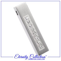 ECN27 Sparkling Bar Eternity Collection Necklace