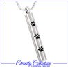 ECN33 Paw Print Drop Eternity Collection™ Necklace