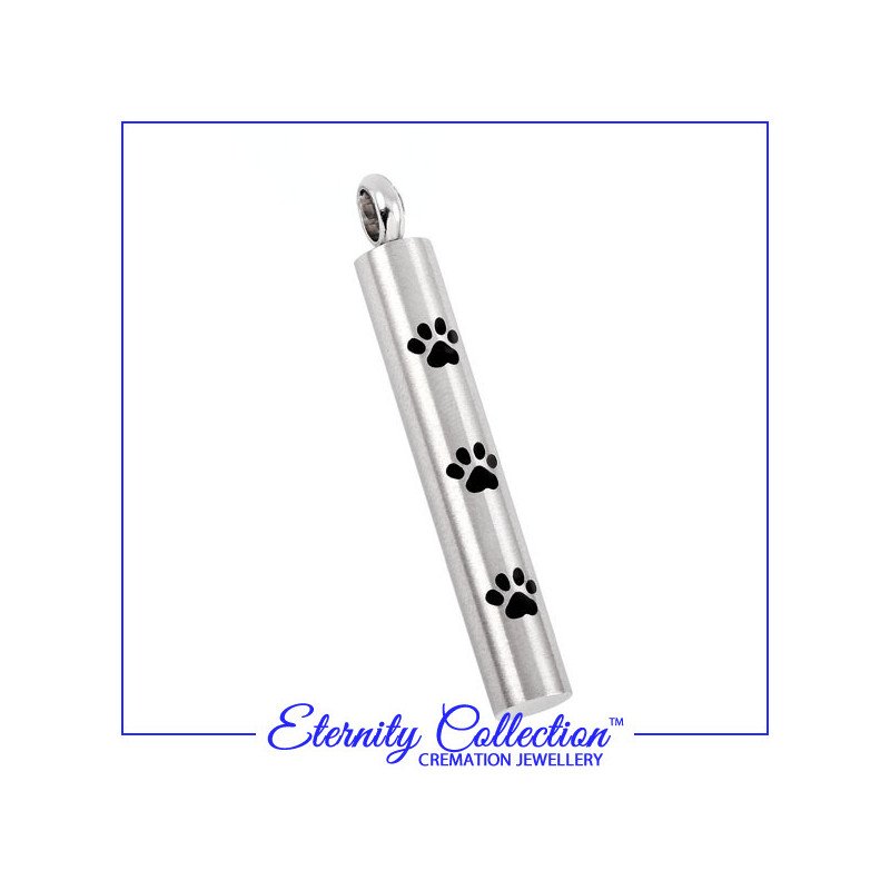 ECN33 Paw Print Drop Eternity Collection™ Necklace