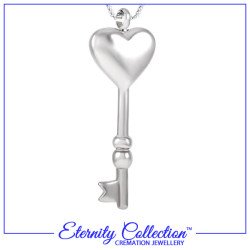 ECN35 Key Heart Eternity Collection™ Necklace