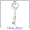 ECN35 Key Heart Eternity Collection™ Necklace