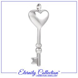 ECN35 Key Heart Eternity Collection™ Necklace