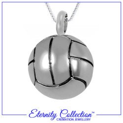 ECN36 Silver Football Eternity Collection™ Necklace