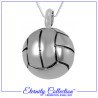 ECN36 Silver Football Eternity Collection™ Necklace