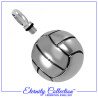 ECN36 Silver Football Eternity Collection™ Necklace
