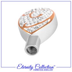 ECN39 Glitter Droplet Eternity Collection™ Necklace