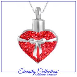 ECN40 Heart Bow Eternity Collection™ Necklace