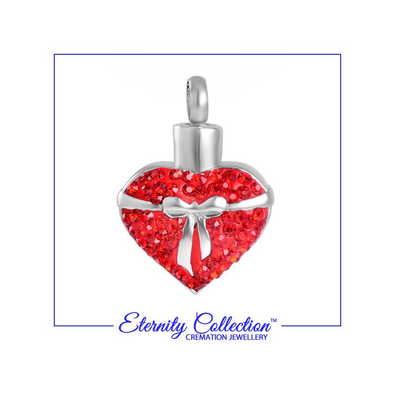 ECN40 Heart Bow Eternity Collection™ Necklace
