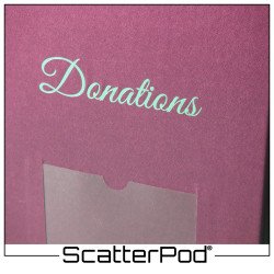 DonationPod™ Single-use Donations Container