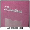 DonationPod™ Single-use Donations Container