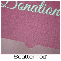 DonationPod™ Single-use Donations Container