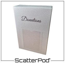 DonationPod™ Single-use Donations Container