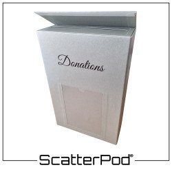 DonationPod™ Single-use Donations Container