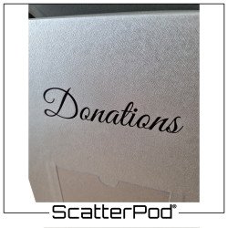 DonationPod™ Single-use Donations Container