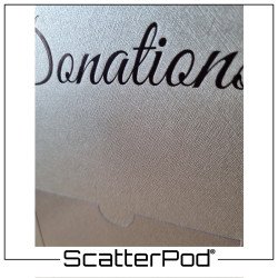 DonationPod™ Single-use Donations Container